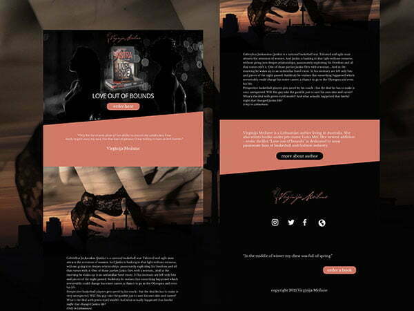 Love Out of Bounds book website